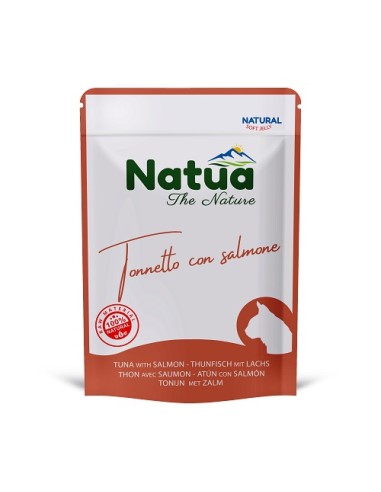 Natua Cat Natural Tonnetto Salmone Jelly 70g Busta Natua Cat Natural Tonnetto Salmone Jelly 70g Busta